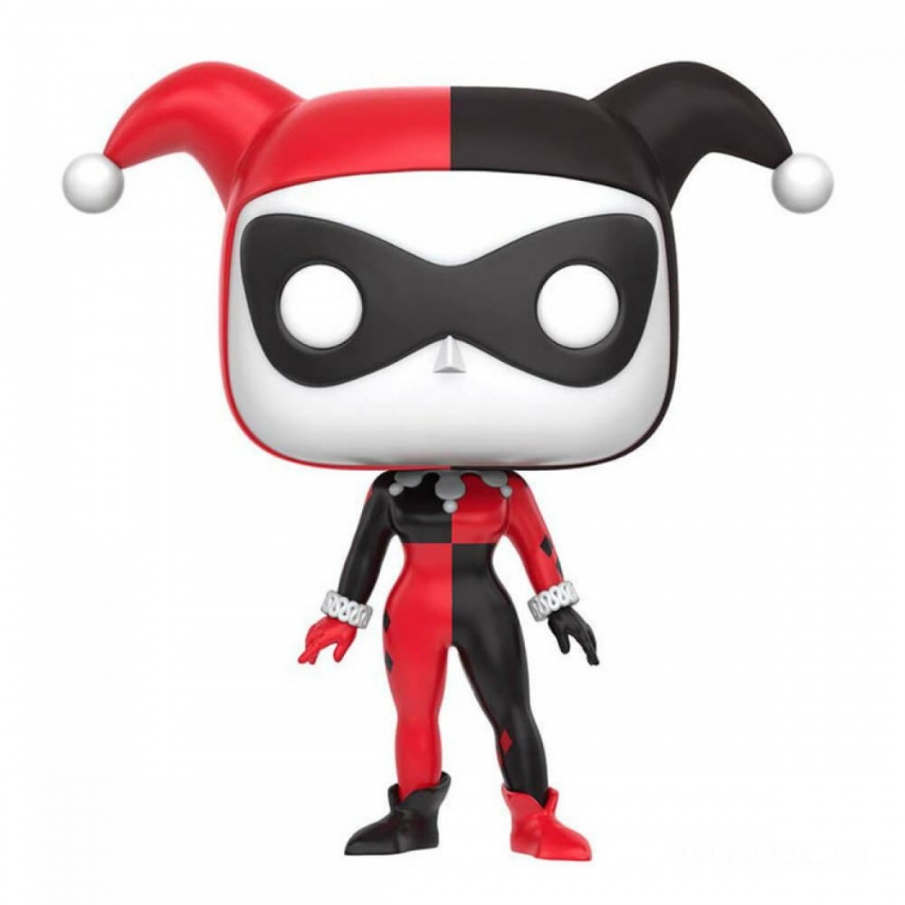 Batman: The Animated Series Harley Quinn Funko Stand Out! Vinyl fabric