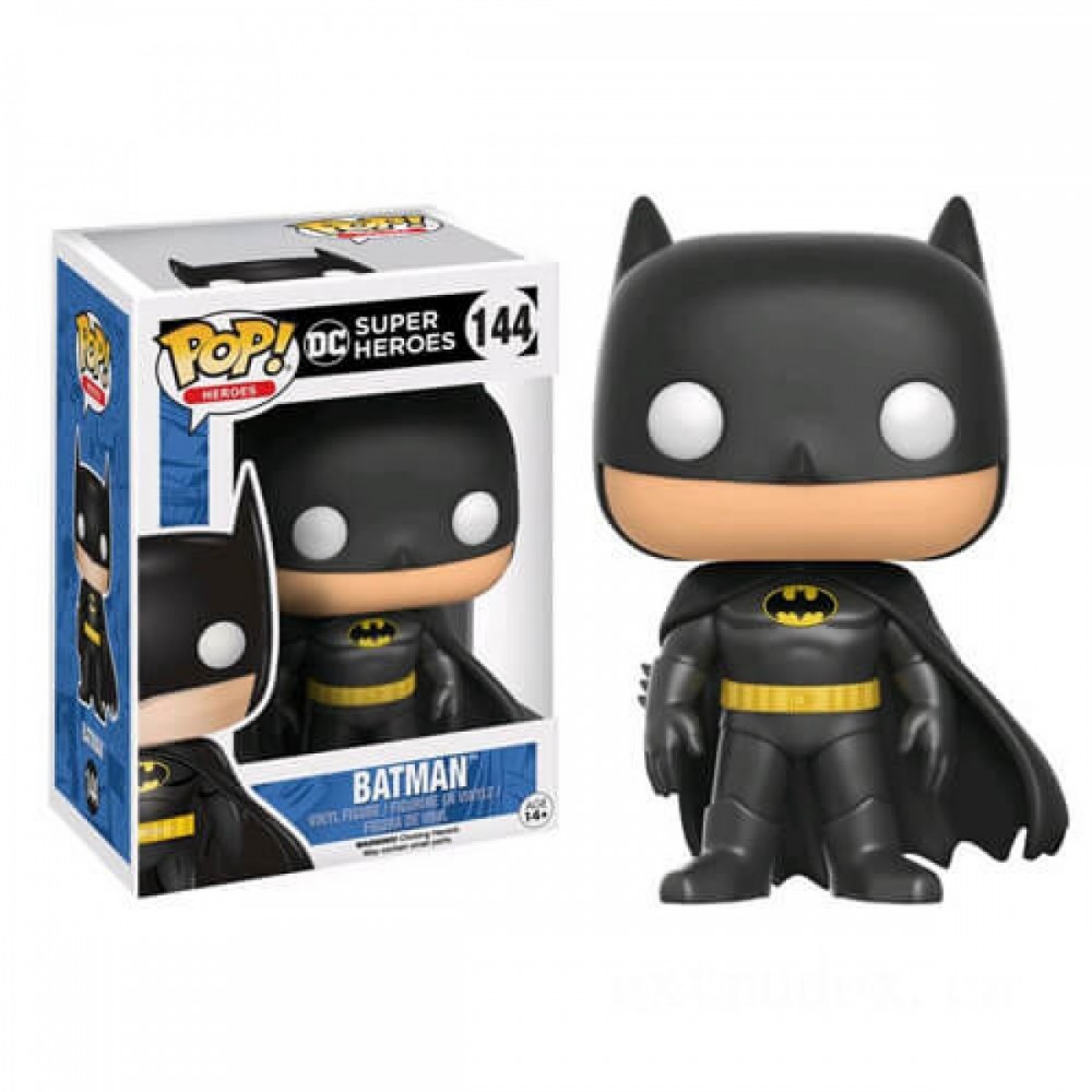 Lowest Price Guaranteed - DC Comics Super Heroes Standard Batman Funko Stand Out! Vinyl - Steal-A-Thon:£7